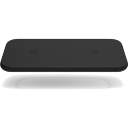 Zens Dual Wireless Charger Slim with USB A port Schwarz