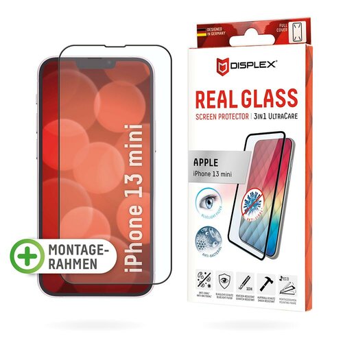 Displex 3in1 UltraCare Glass FC iPhone 13 mini Transparent