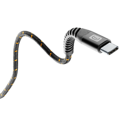 Cellularline S.p.A. Tetraforce Data Cable Strong 2m USB-A/ Typ-C Schwarz