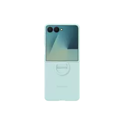 Samsung Galaxy Z Flip 7 Silicone Ring Case Mint