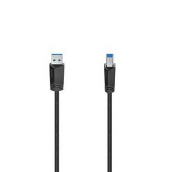 Hama USB-Kabel USB-3.0 A-Stecker - B-Stecker