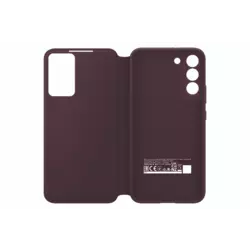 Samsung Galaxy S22+ Smart Clear View Cover Burgunder