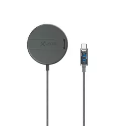 XLayer MagFix Pro Wireless Charging Stand magnetisch 15W Space Grau