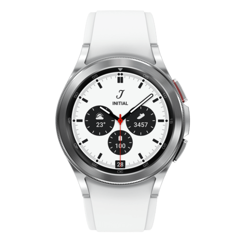 Samsung Galaxy Watch4 Classic LTE 42 mm Silber