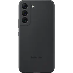 Samsung Silicone Cover Galaxy S22 5G Schwarz