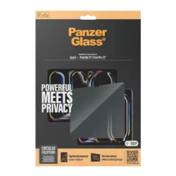 PanzerGlass Privacy Displayschutz iPad Air 13'' (2024-2025) | iPad Pro 13'' (2024) | Ultra-Wide Fit