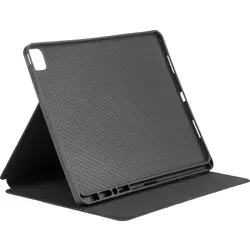 Peter Jäckel BOOK CASE Soft Touch Apple iPad Pro 12.9 (2022)/ (2021) Schwarz