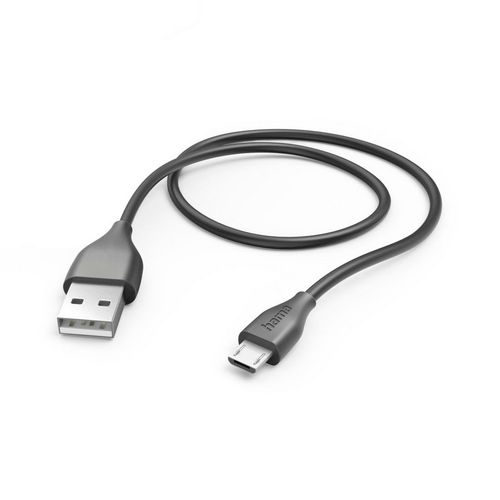 Hama Ladekabel USB-A - Micro-USB 1,5 m Schwarz
