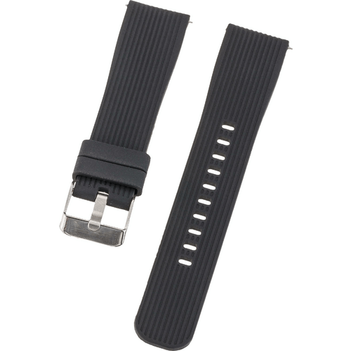 Peter Jäckel Armband 20mm Single Silicon Schwarz