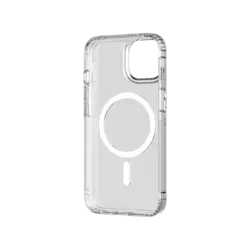 Tech21 Evo Clear Case Kompatibel mit MagSafe für iPhone 14 Transparent