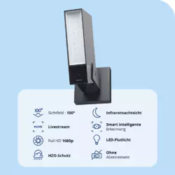 Netatmo Smarte Außenkamera (DE) Schwarz