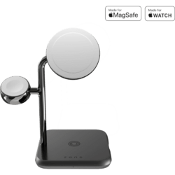 Zens 4-in-1 iPad + MagSafe Wireless Charging Station Schwarz