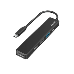 Hama USB-C-Hub Multiport 5 Ports 3x USB-A USB-C HDMI™