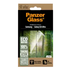 PanzerGlass ECO MATRIX Screen Protector Samsung Galaxy S25 Ultra | Ultra-Wide Fit
