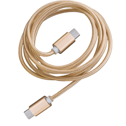 Peter Jäckel FASHION MFI Data Cable Typ-C/ Apple Lightning mit Sync- und Ladefunktion