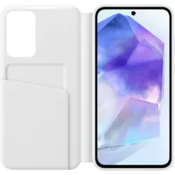 Samsung Smart View Wallet Case Galaxy A55 5G Weiß