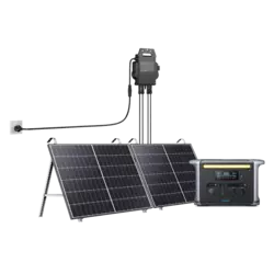 Anker SOLIX Balcony Solar Power System (2× RS40 Panel 415W Micro Inverter 600W/800W Brackets)