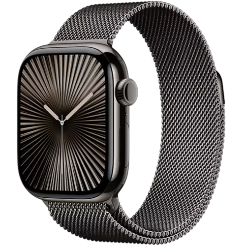 Apple Watch Series 10 Titan Milanaise Armband