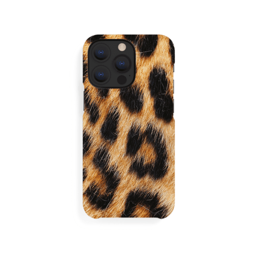 A Good Green Magenta Case für Apple iPhone 13 Pro, Leopard