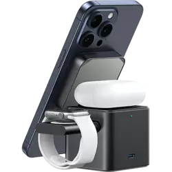 Anker MagGo WirelessStation 3-in-1 Cube Schwarz
