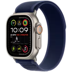 Apple Watch Ultra 2 Titan Trail Loop Natur/Blau M/L