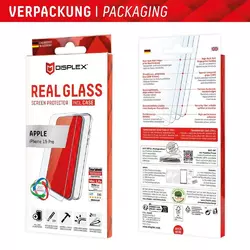 Displex Real Glass + Case Apple iPhone 15 Pro
