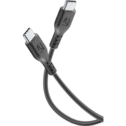 Cellularline Power Data Cable 1,2 m USB Typ-C/ Typ-C Schwarz