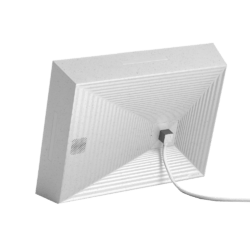 Aura Mason digitaler W-LAN Bilderrahmen 24.6 cm White Quartz