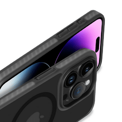 Nevox StyleShell Invisio Apple iPhone 15 Pro 6.1 MagSafe Schwarz