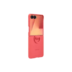 Samsung Galaxy Z Flip 7 Silicone Ring Case Red